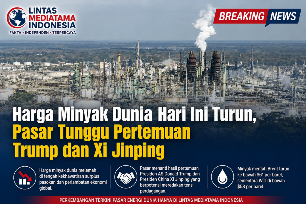 Pertemuan Trump dan Xi Jinping terkait harga minyak dunia
